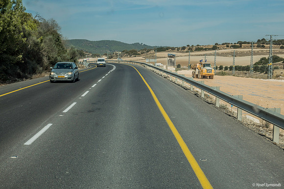 Traveling NE on Route #38 from Tel Azeka to Tel Beit Shemesh 191121-11