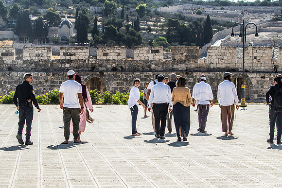 Southern Side Mount of Olives in Background 250731-1