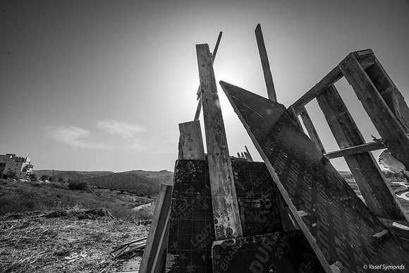 Teepee Bonfire Under Construction 240523-10