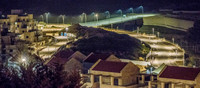 Mem 3 Neighborhood Beit Shemesh at Night 190404-6