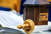 Scribe and Artifacts of Hachnasat Sefer Yehoshua 140213-6