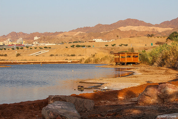 Southern Lake with Eilat in Background 11
