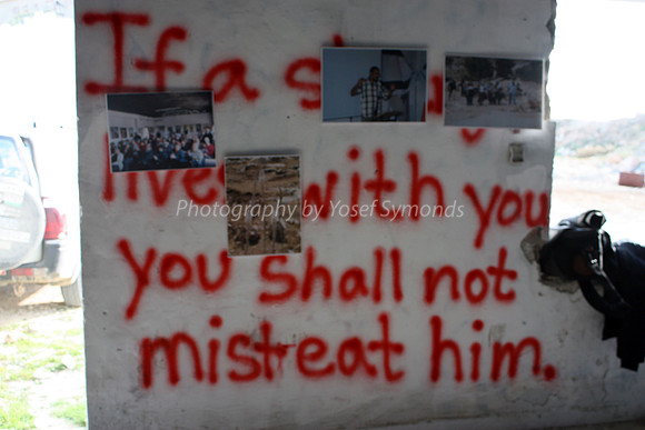 Out-of-Context Wall Slogans? 5