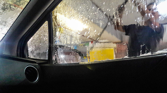 Windscreen in Car Wash 23