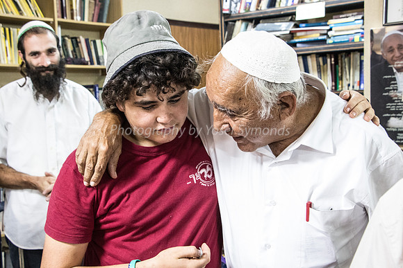 Moshe Zar and Grandson 180927-1