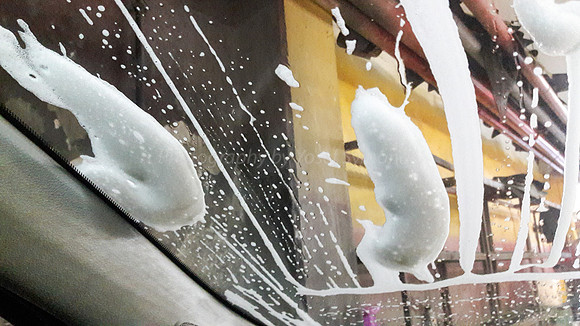 Windscreen in Car Wash 18