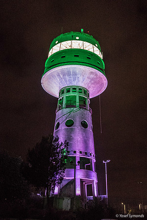 Migdal Haemek Tower - Night Lighting 200111-12