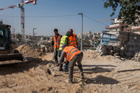 Construction at Commercial Center RBSA