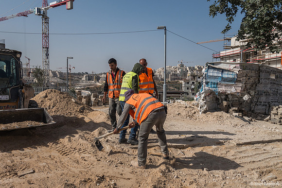 Construction at Commercial Center RBSA