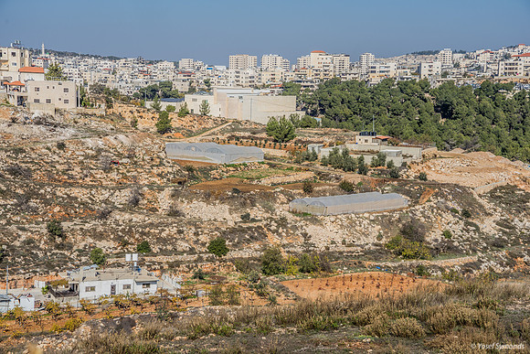 Solomon's Pools, Land Appropriation in Foreground and Beit Lechem in Background 221220-1