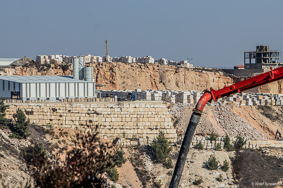 Edge of Beit Lechem Industrial Area 221220-1