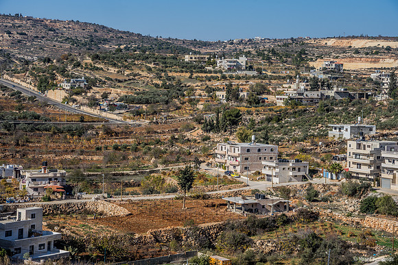 Illegal Arab Construction Foreground - Route 60 in Background 221220-2