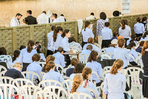 Schoolgirls Praying 1