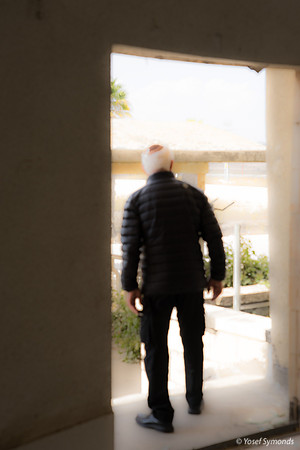 Participant Stepping Onto Observation Deck 221107-6