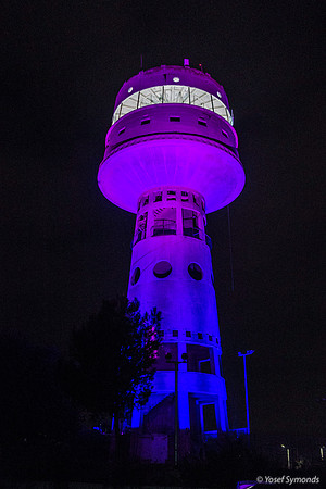Migdal Haemek Tower - Night Lighting 200111-9