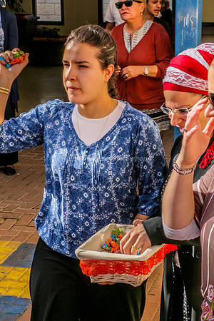 Candy Throwing Teachers Sweeten the Barmitzvah Day 1