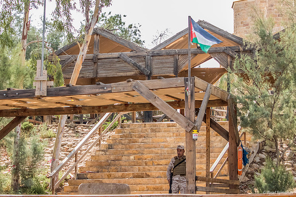 Jordanian Soldier on Guard 1