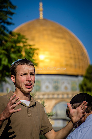 Young Leader with Temple Mount in Background 2
