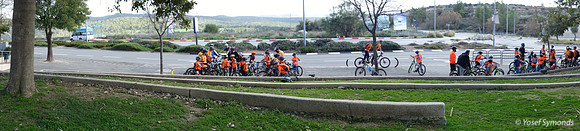 Boys Bicycling Club Gathering Ramat Beit Shemesh