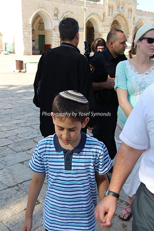 Young Boy on First Visit to Temple Mount