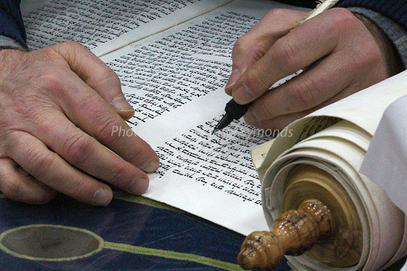 Completing the Writing of a Scroll of the Prophets