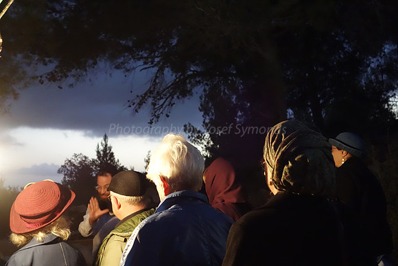 Participants in Candle Lighting - Givat Egoz