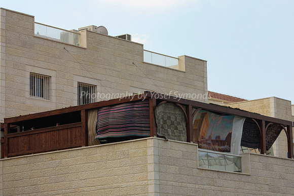 Expressive Fortress Sukkah