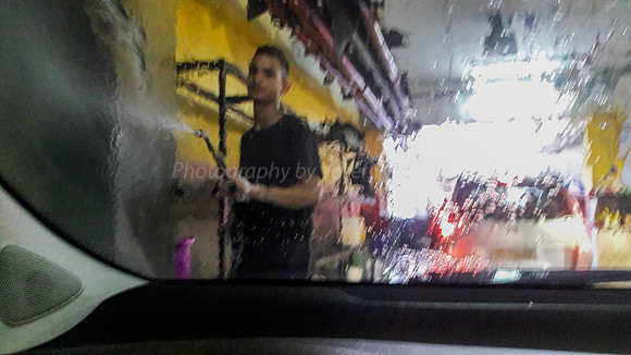 Windscreen in Car Wash 5
