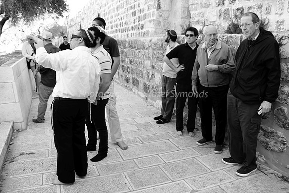 Explanation by Group Leader Eastern Side Directly Opposite Temple Location 2