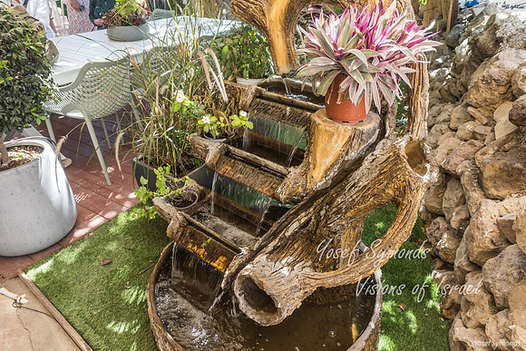 Flowing Water Garden in Community Yard 260927-1