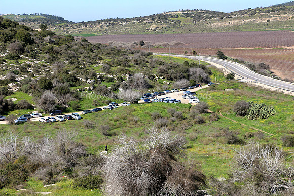 Entrance to Tel Socho & Lupin Hill