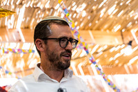 Aryeh Leib Addressing Guests in His Succah 260927-2