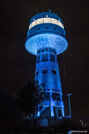 Migdal Haemek Tower - Night Lighting 200111-3