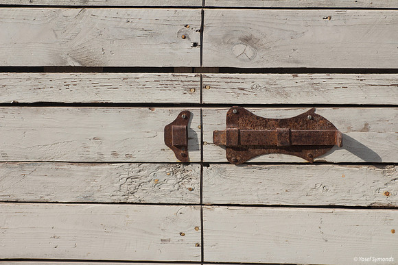 Shelter Door on Kibbutz Lamed Hey 1