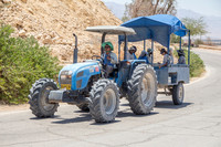 Workers Coming Up the Road on Tractor - Grofit 2