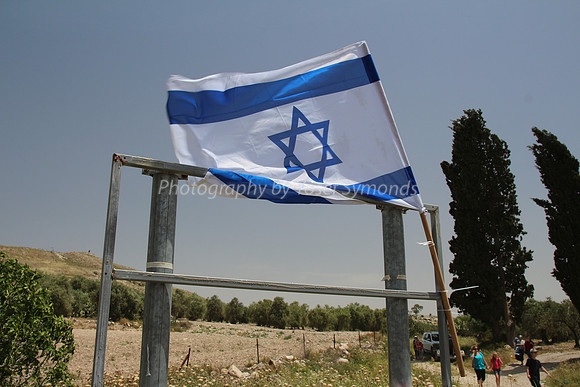 Flag at Joseph's Pit 2