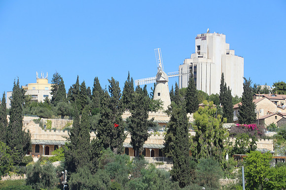 Montefiore Windmill and Yemin Moshe