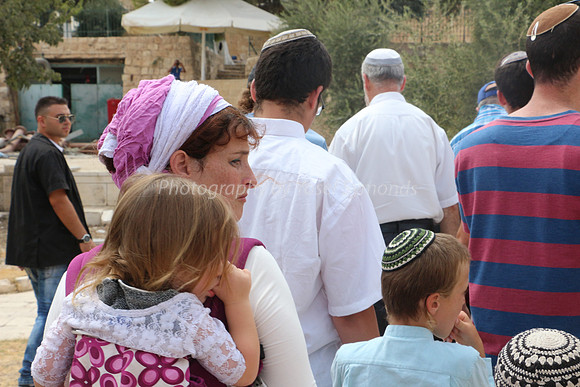 Jewish Children Visiting Temple Mount 6