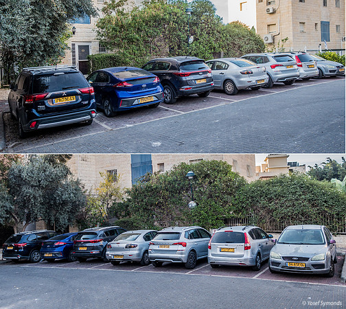 Clear Apartheid in Car Park