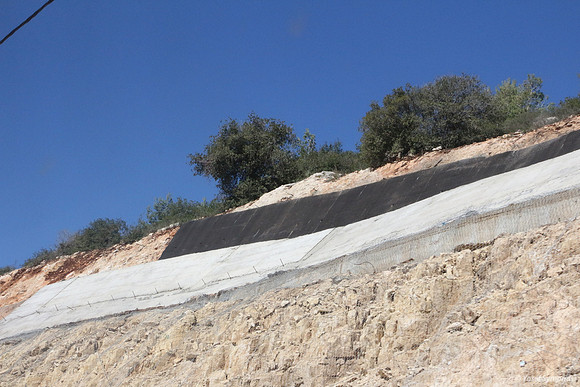 Embankment of Highway #1 Expansion