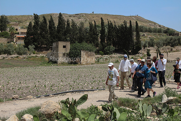 Visitors to Joseph's Pit