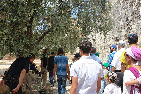 Jewish Visitors on East Side 1