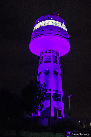 Migdal Haemek Tower - Night Lighting 200111-6