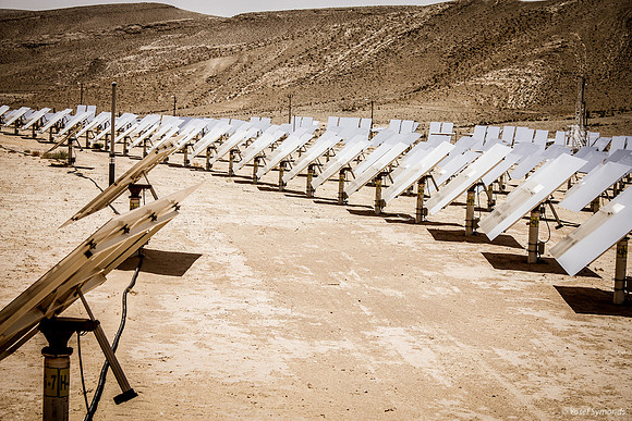 CSP Solar Field at Ground Level 100623-13