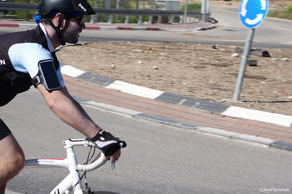 Cyclists in Beit Shemesh are Like Flowers - Many More Come Out with the Sune