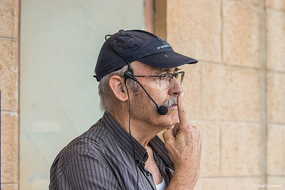 Guide at Atarot Airport  221107-2