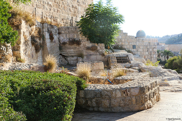 Mikvaot Outside Southern Wall - Old City Jerusalem