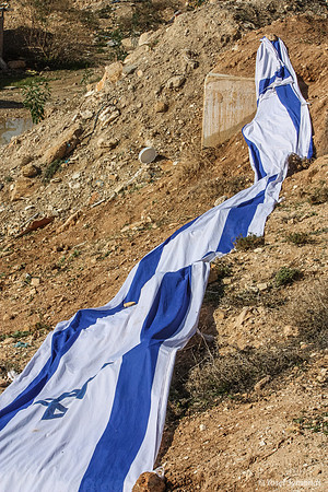 Flag at Shdema 100129-3