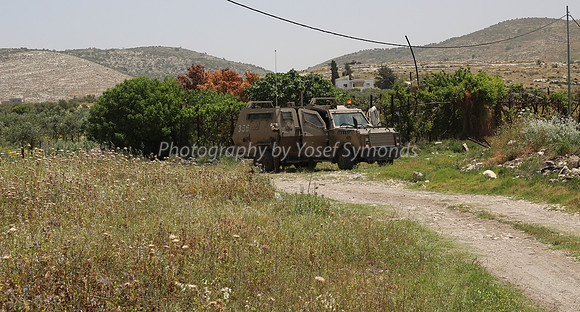 Armored Vehicles Near Joseph's Pit