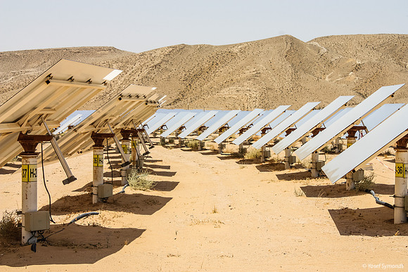 CSP Solar Field at Ground Level 100623-11